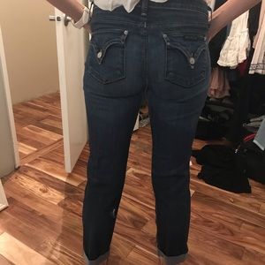 Hudson cropped jeans size 28